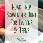 Travel Scavenger Hunt for Tweens and Teens